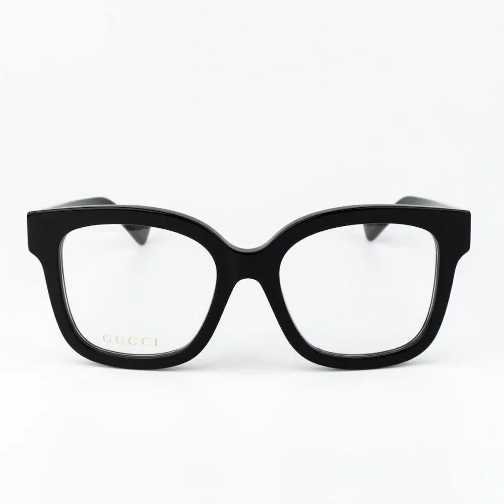 Gucci Men Eyeglasses Black Square GG1258O 004 BRAND NEW