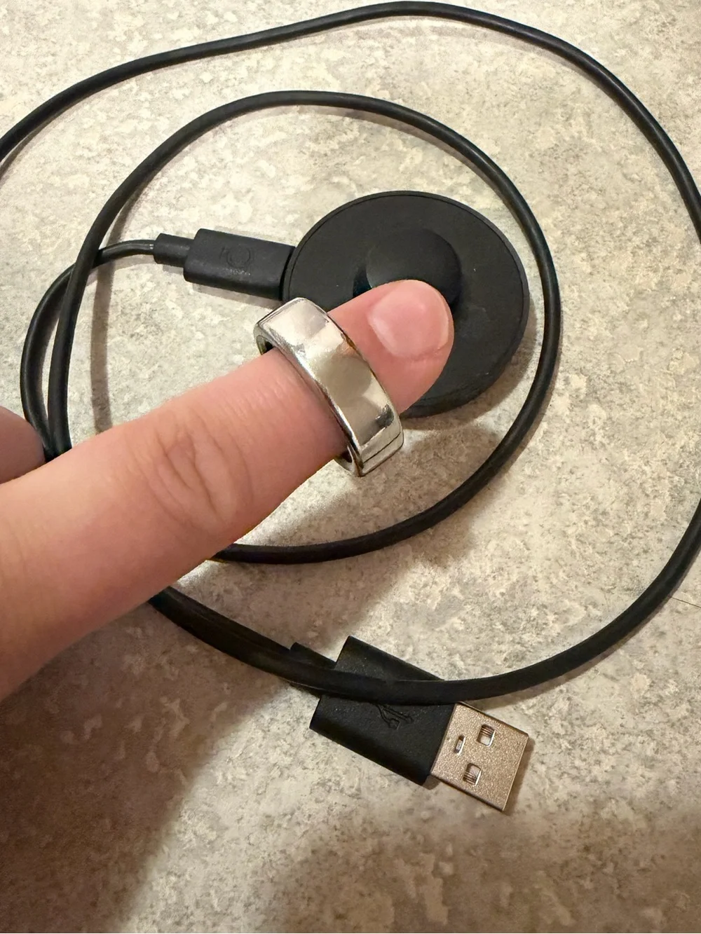 Oura Gen 3 - silver size 11