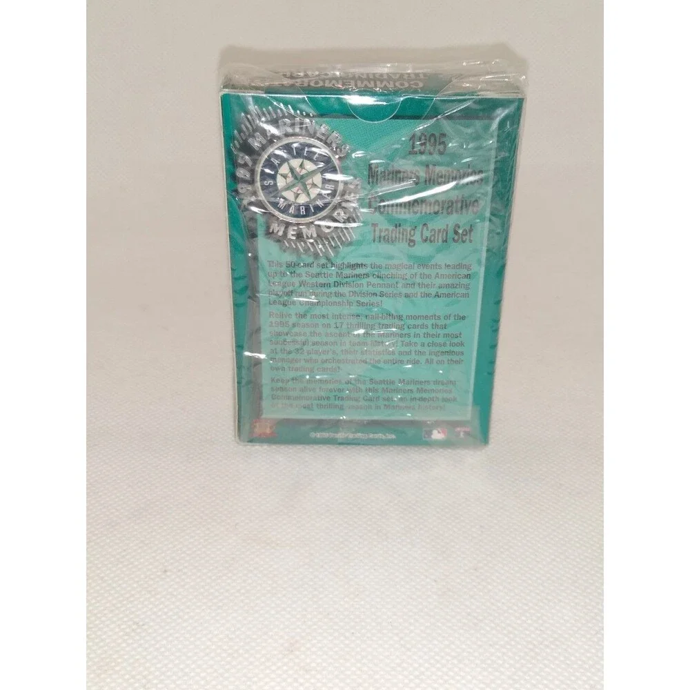 1995 Pacific Mariners Memories Commemorative Trading Card Set Sealed