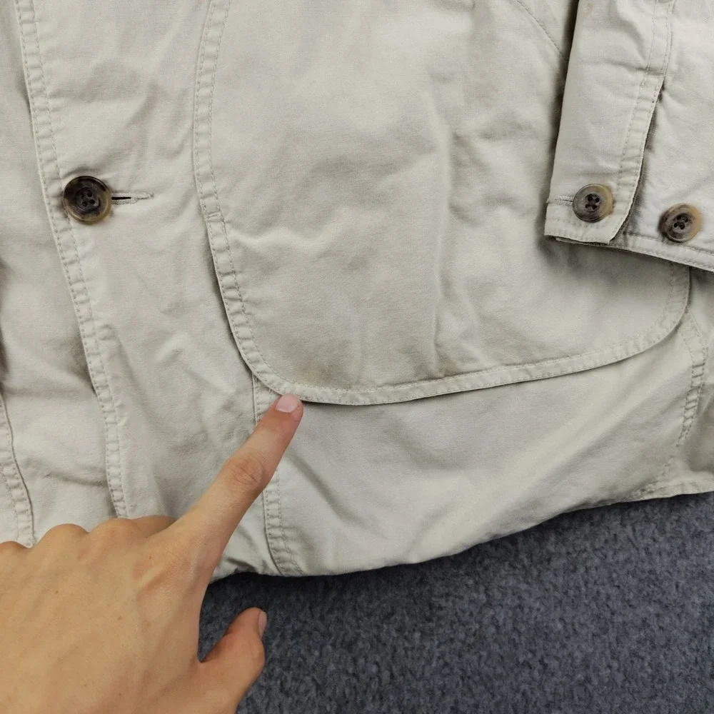 Banana Republic single button