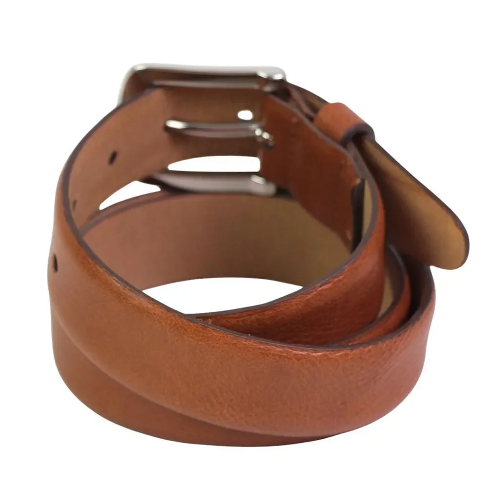 INDIA BROWN GENUINE LEATHER 1 1/4