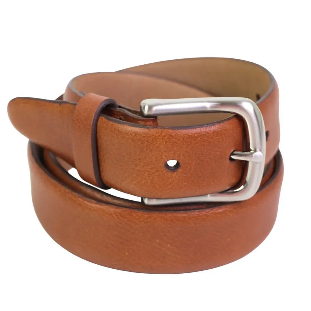 INDIA BROWN GENUINE LEATHER 1 1/4