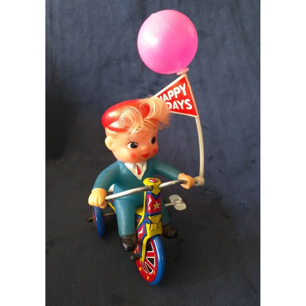 Vintage 1983 Shackman Tin Wind-Up Toys  Set of 6