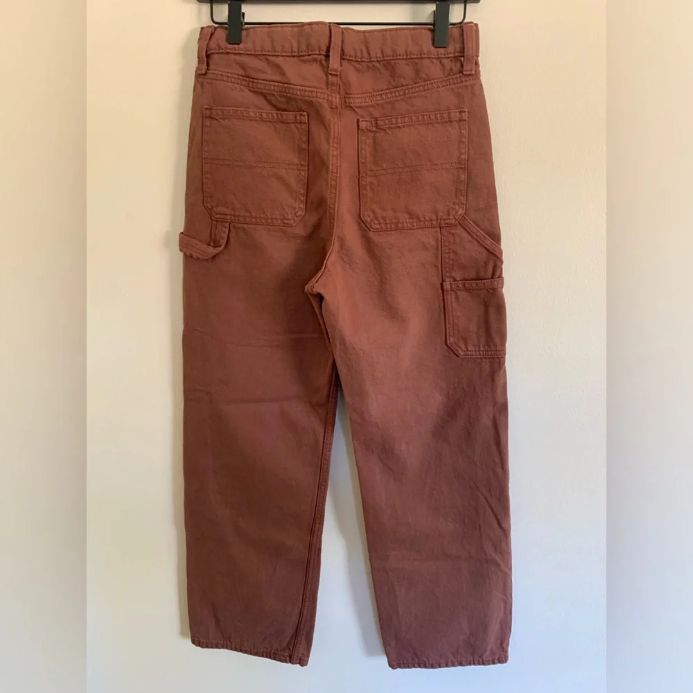 Old Navy kids baggy Brown Carpenter jeans size 14