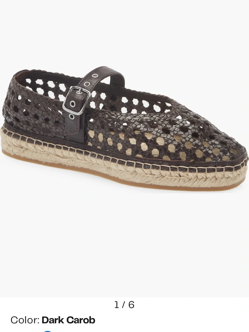Madewell woven leather