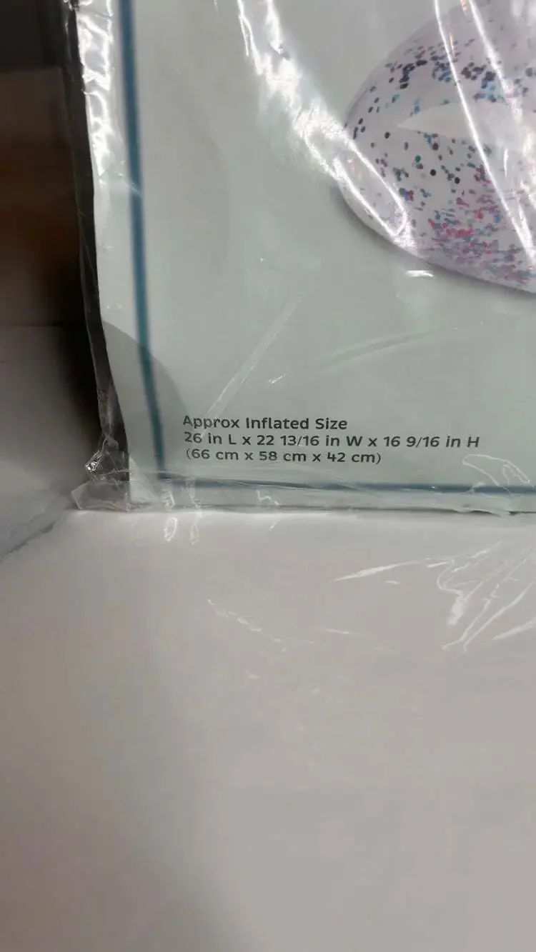 Unbranded inflatable glitter