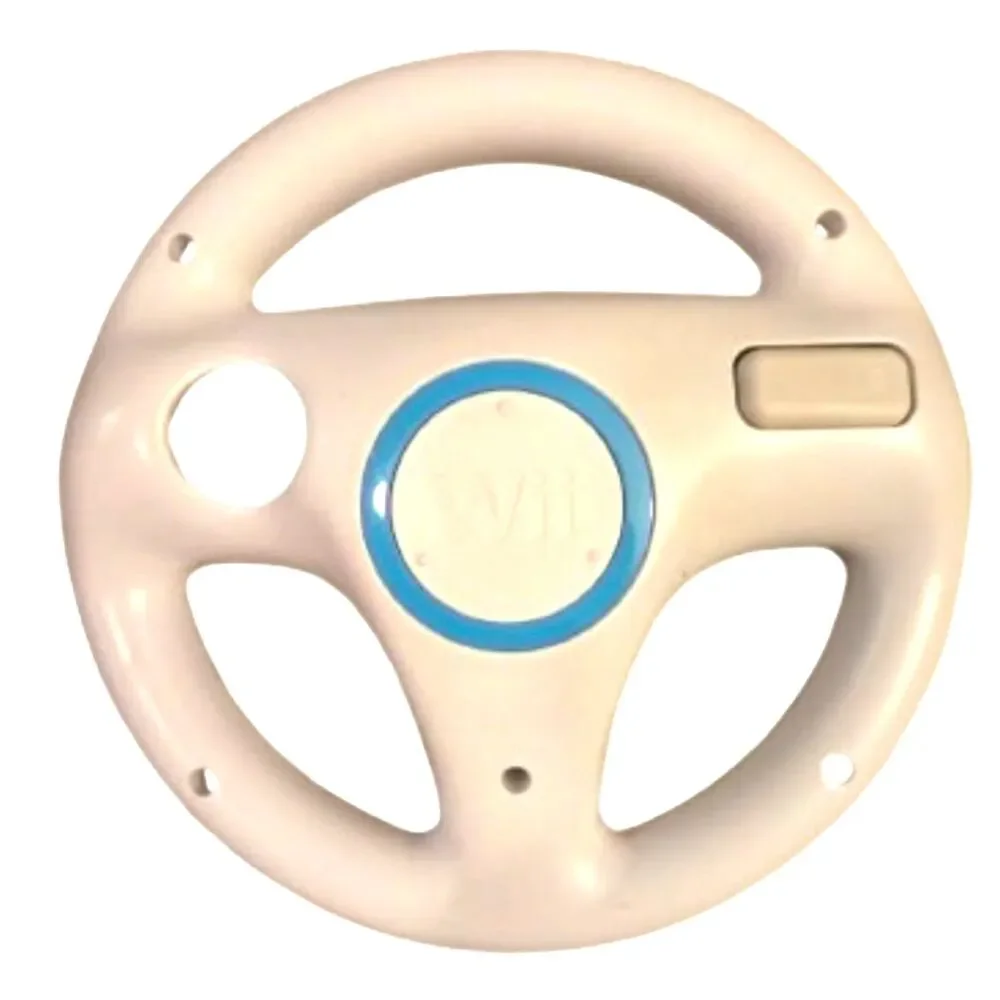 Nintendo Wii Wheel White Steering Wheel Controller Accessory OEM