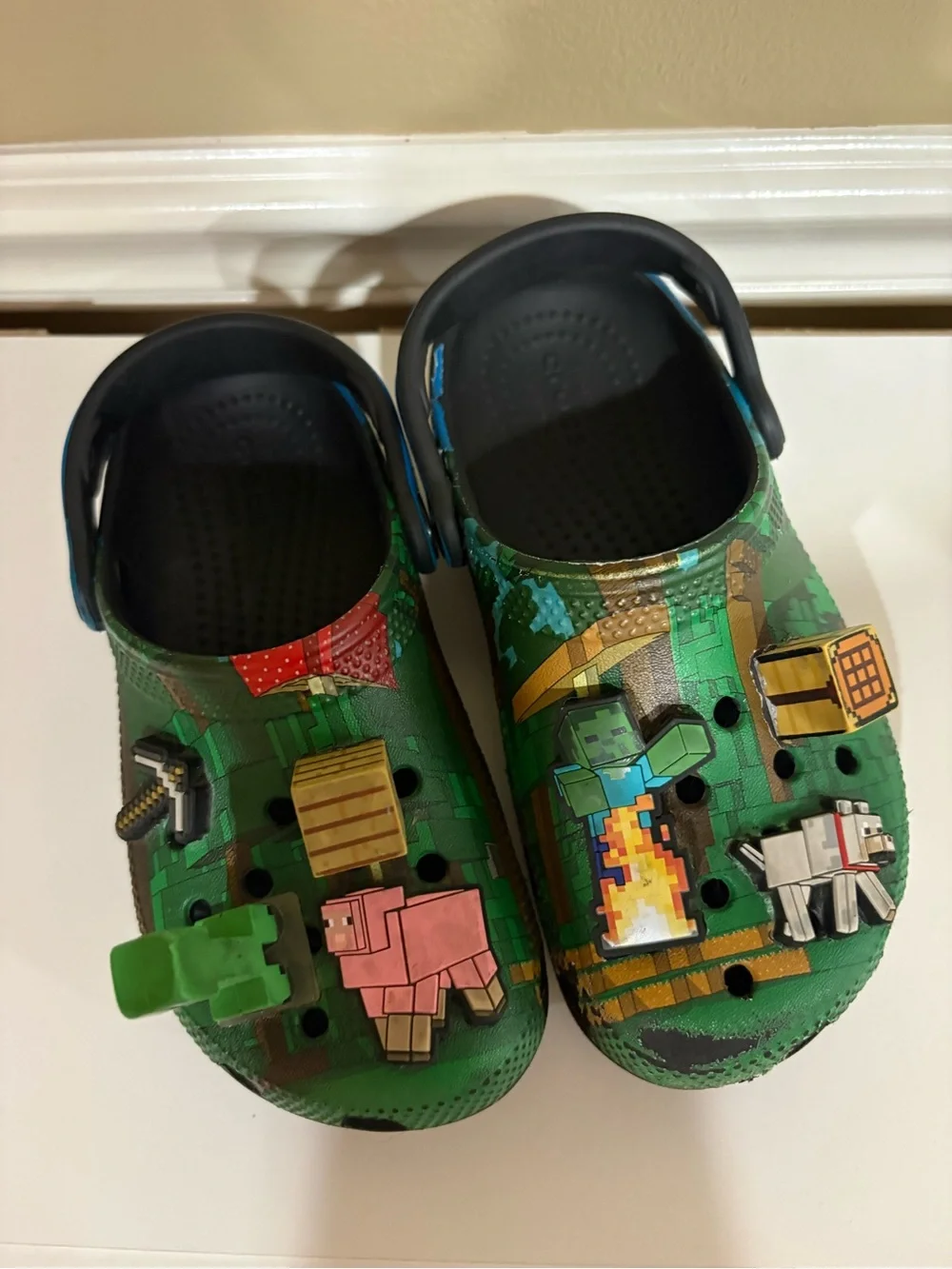 CROCS green kids