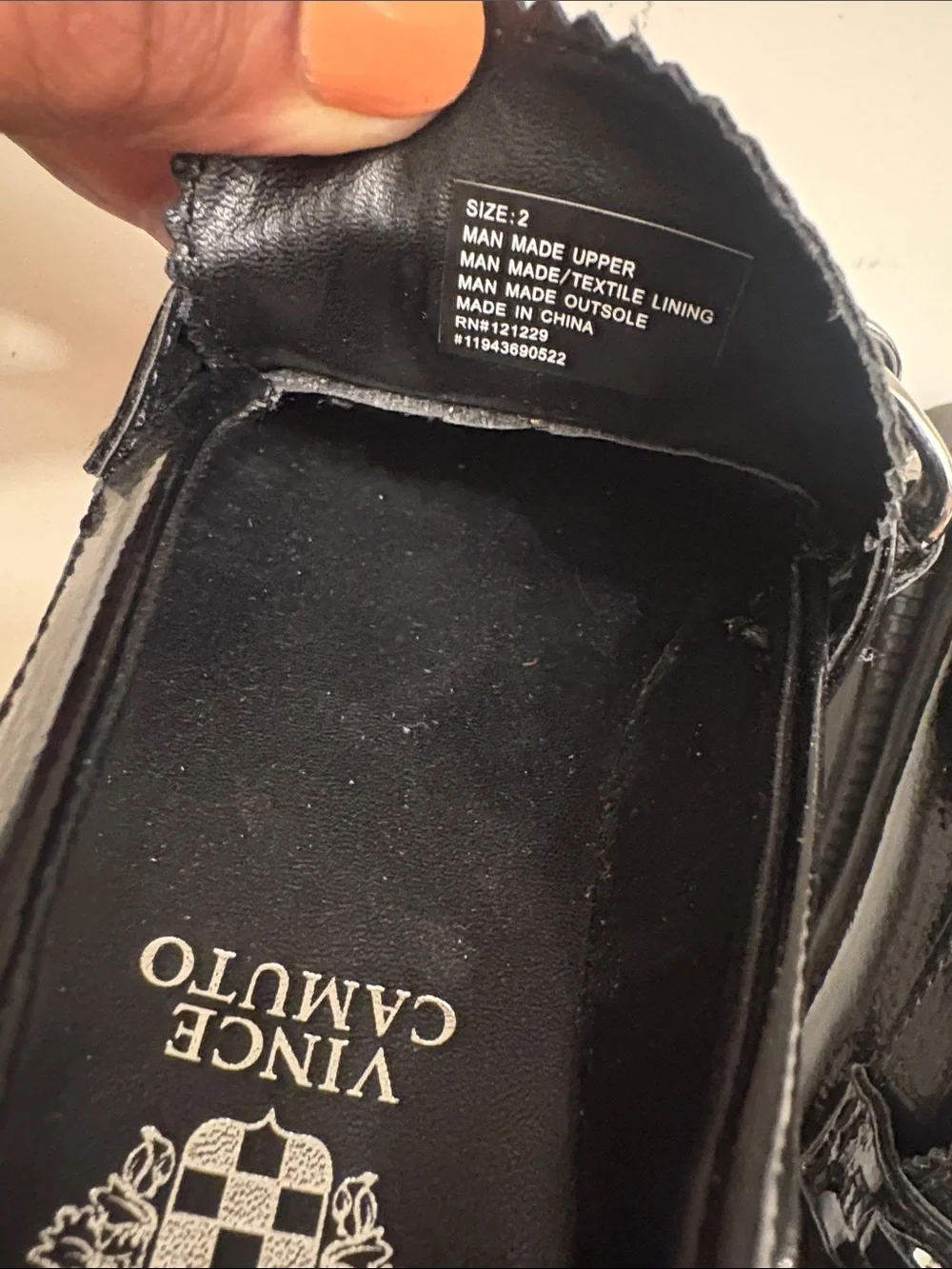 Vince Camuto questions leave