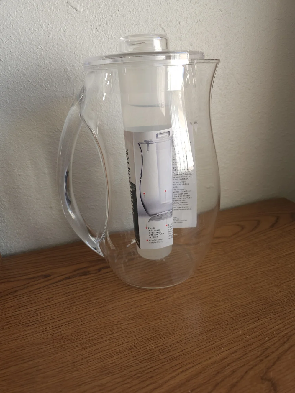 Prodyne cold water pitcher
