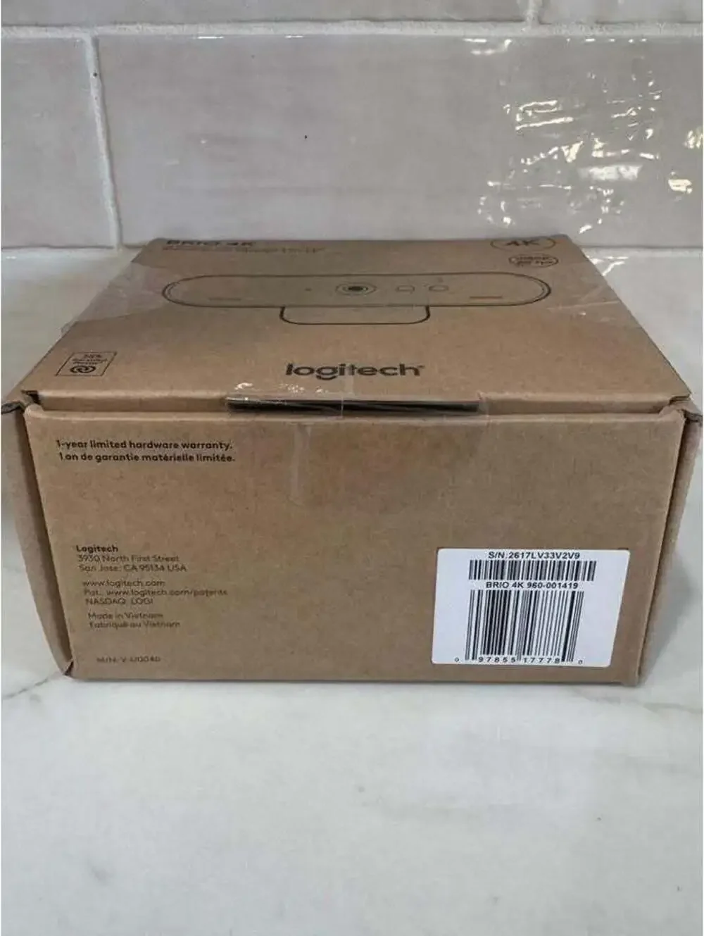 Logitech new box
