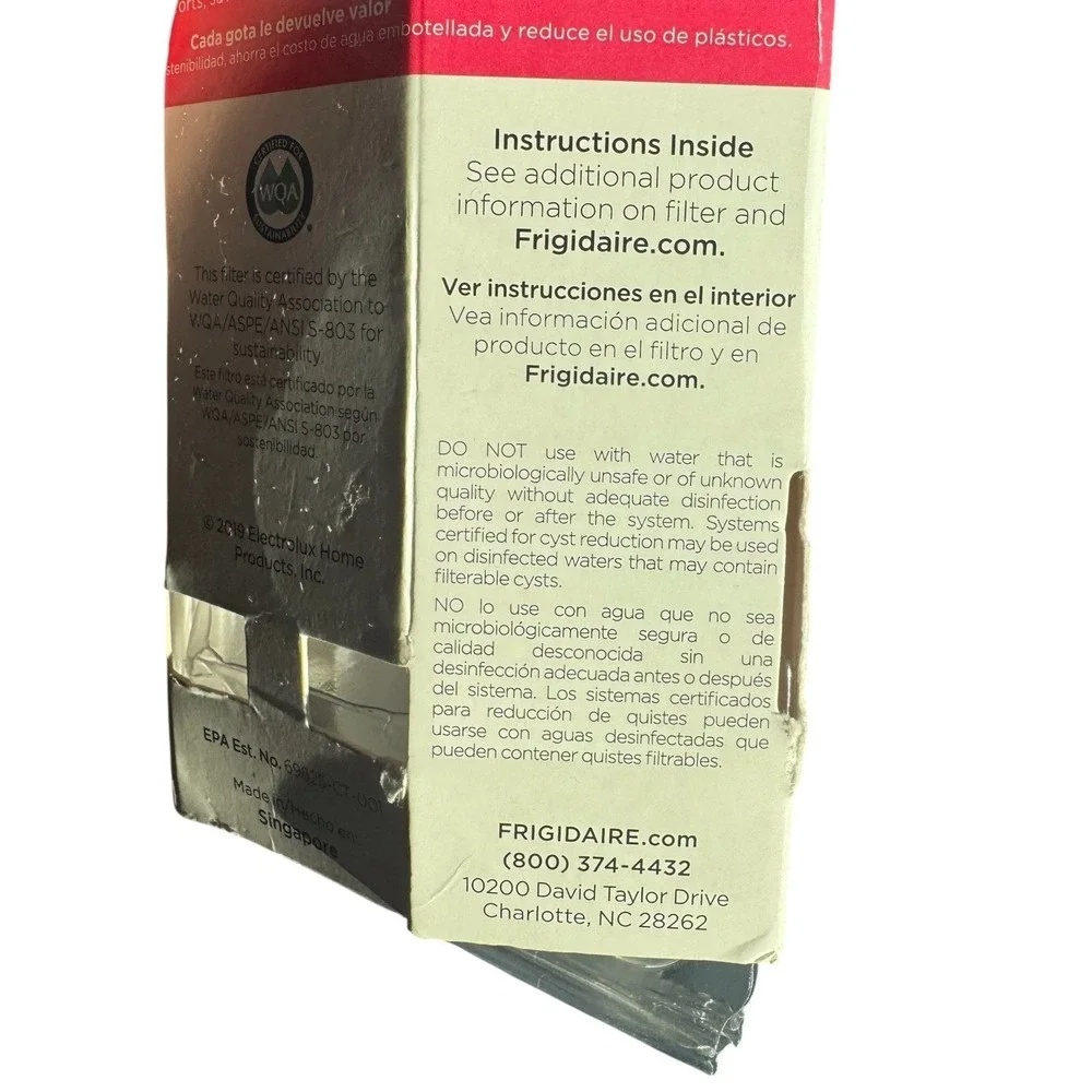 Frigidaire eptwfu01 pure