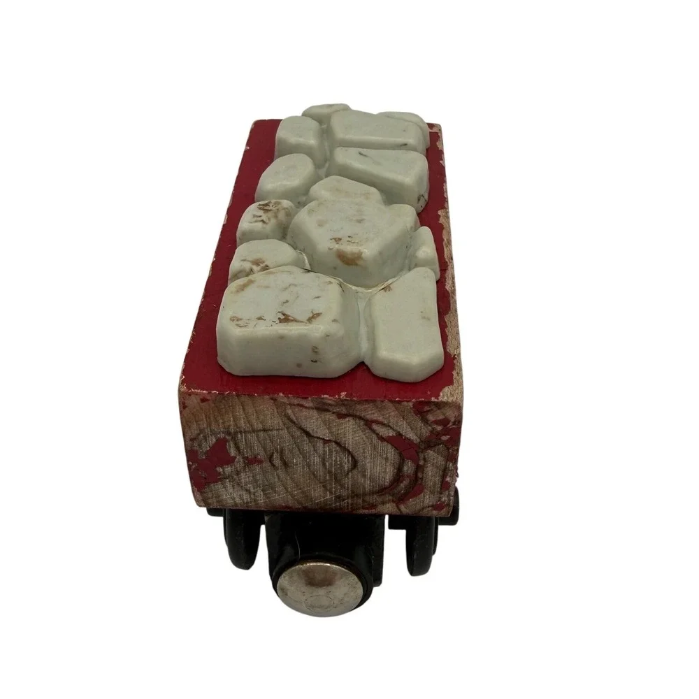 Thomas‎ Wooden Train Car Sodor China Clay 2000 Brendham Red Black Toy for Kids