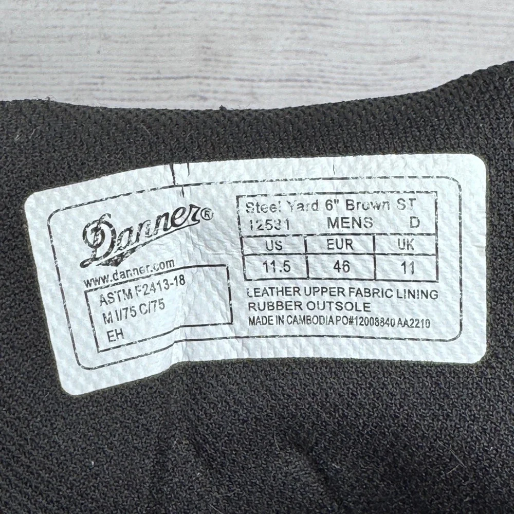 Danner unit comfort