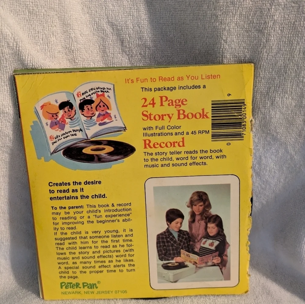 peter pan records vintage book