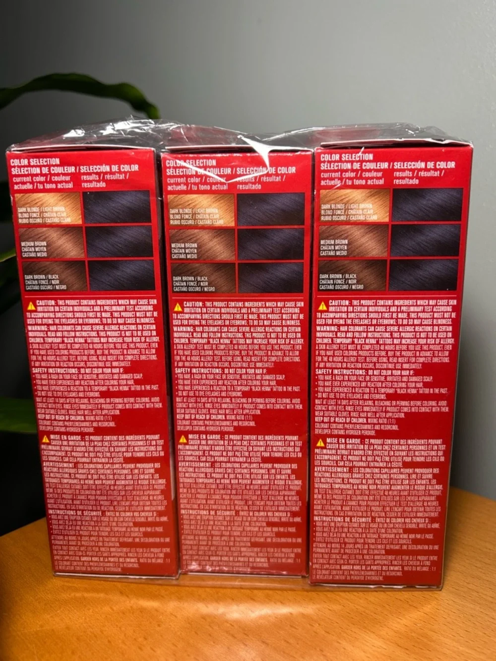 Revlon Colorsilk Beautiful Color #12 Natural blue black original sealed,  3-pack