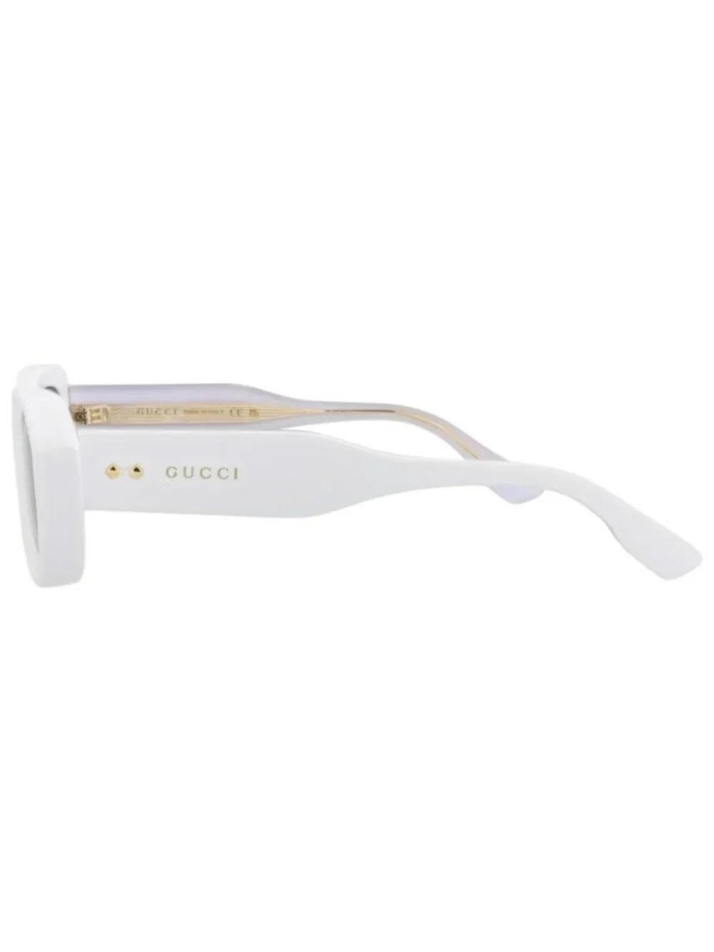New Gucci Womens Square/Rectangle Light Blue Light Blue Grey Fashion Designer Ey