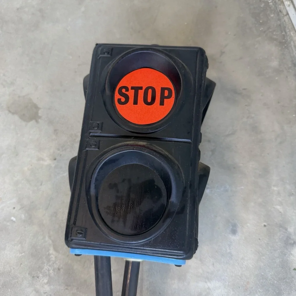 Vintage Traffic  Signal Light Double 3D‎ Parking Meter For Train Sets Display