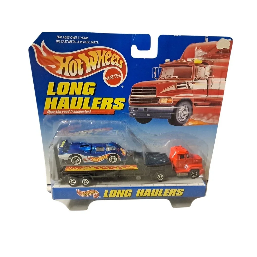 HOT WHEELS VINTAGE 1998  LONG HAULERS SET NEW IN BLISTER PACK