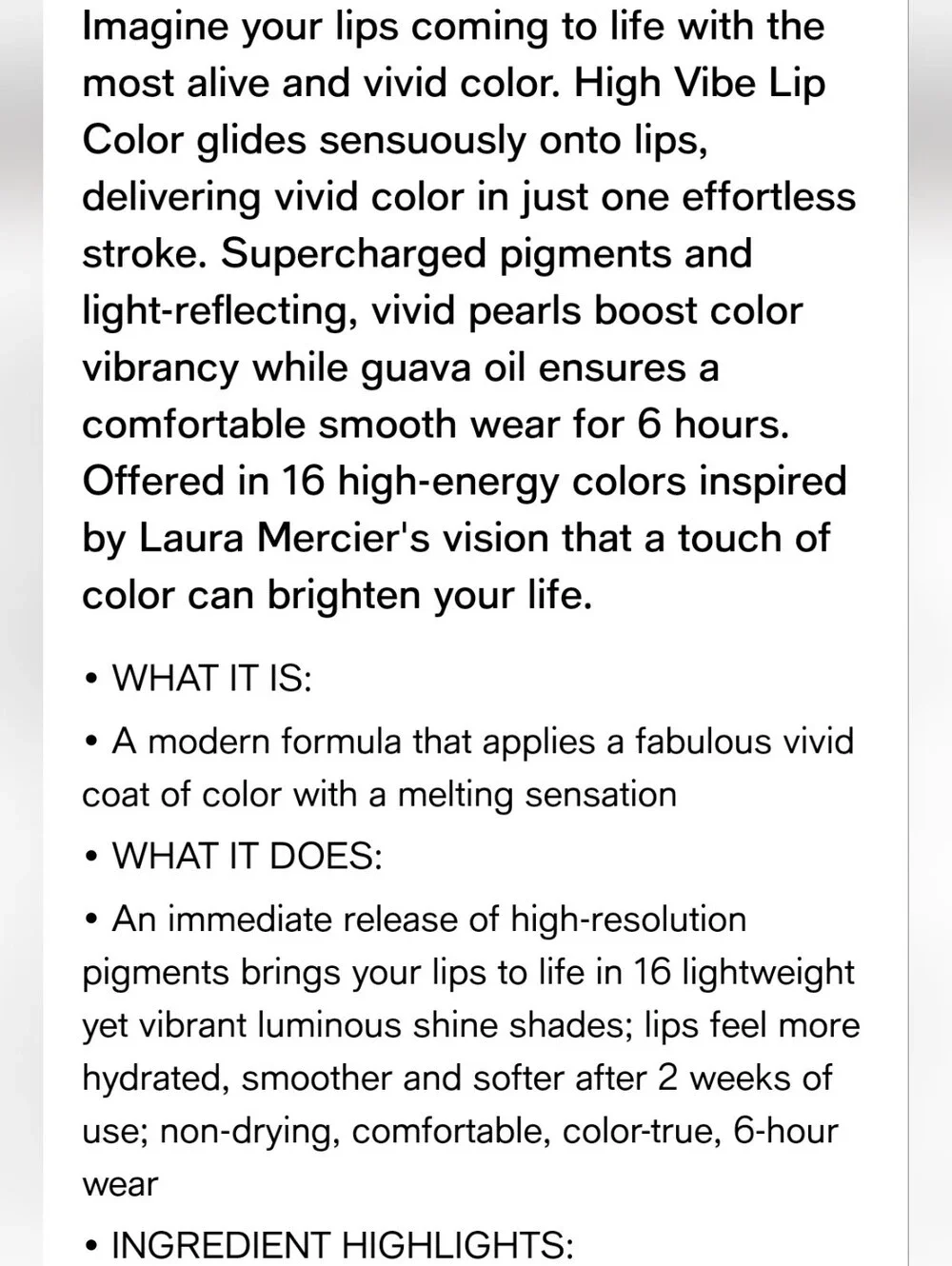 laura mercier color blaze