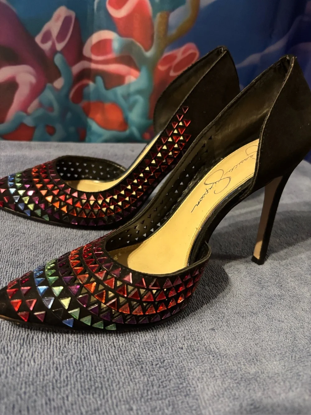 Jessica Simpson elegant black