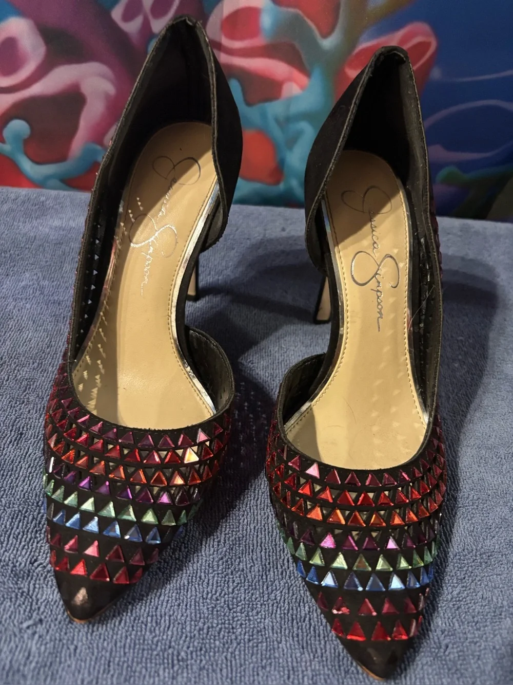 Jessica Simpson elegant black