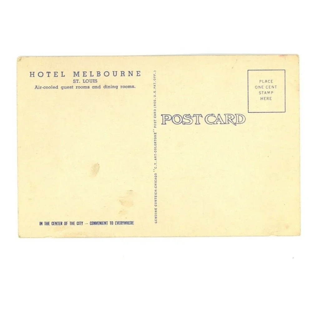 American Vintage vintage postcard