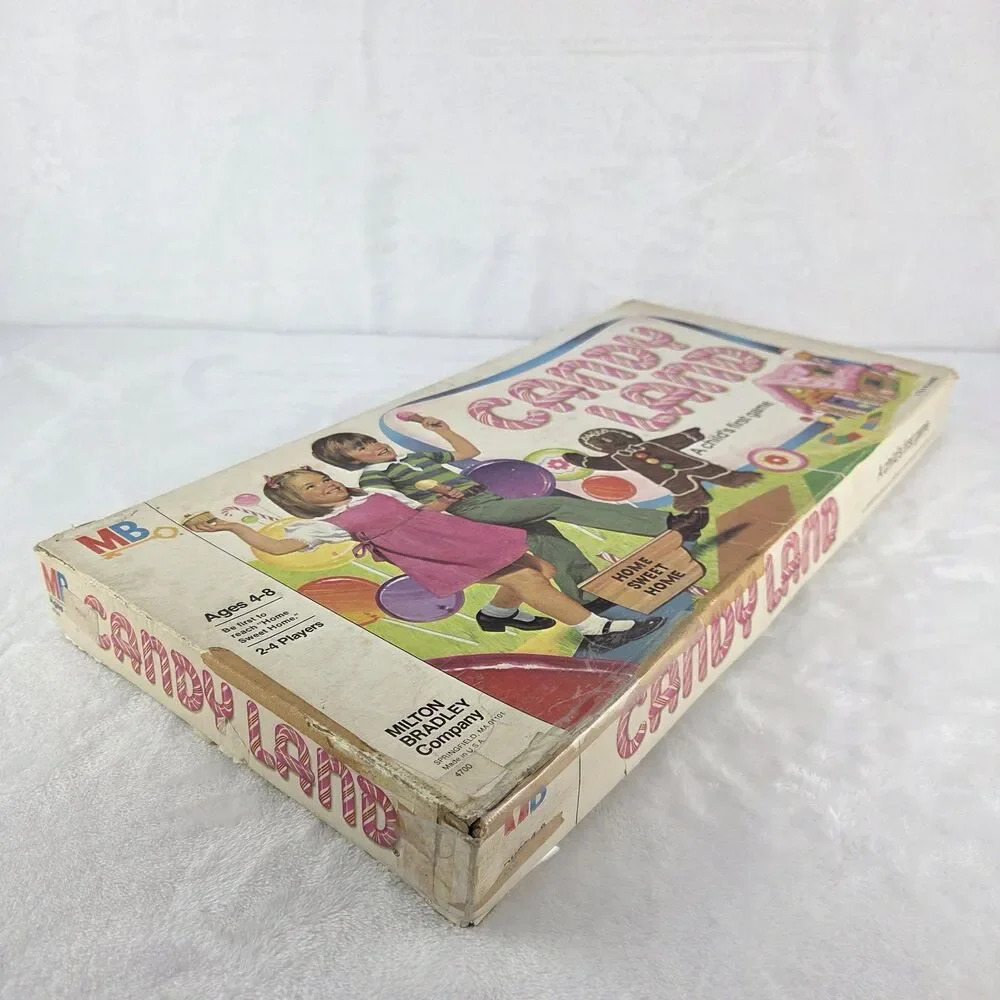 Vintage 1978 Candy Land Board Game Milton Bradley 4700 100% Complete