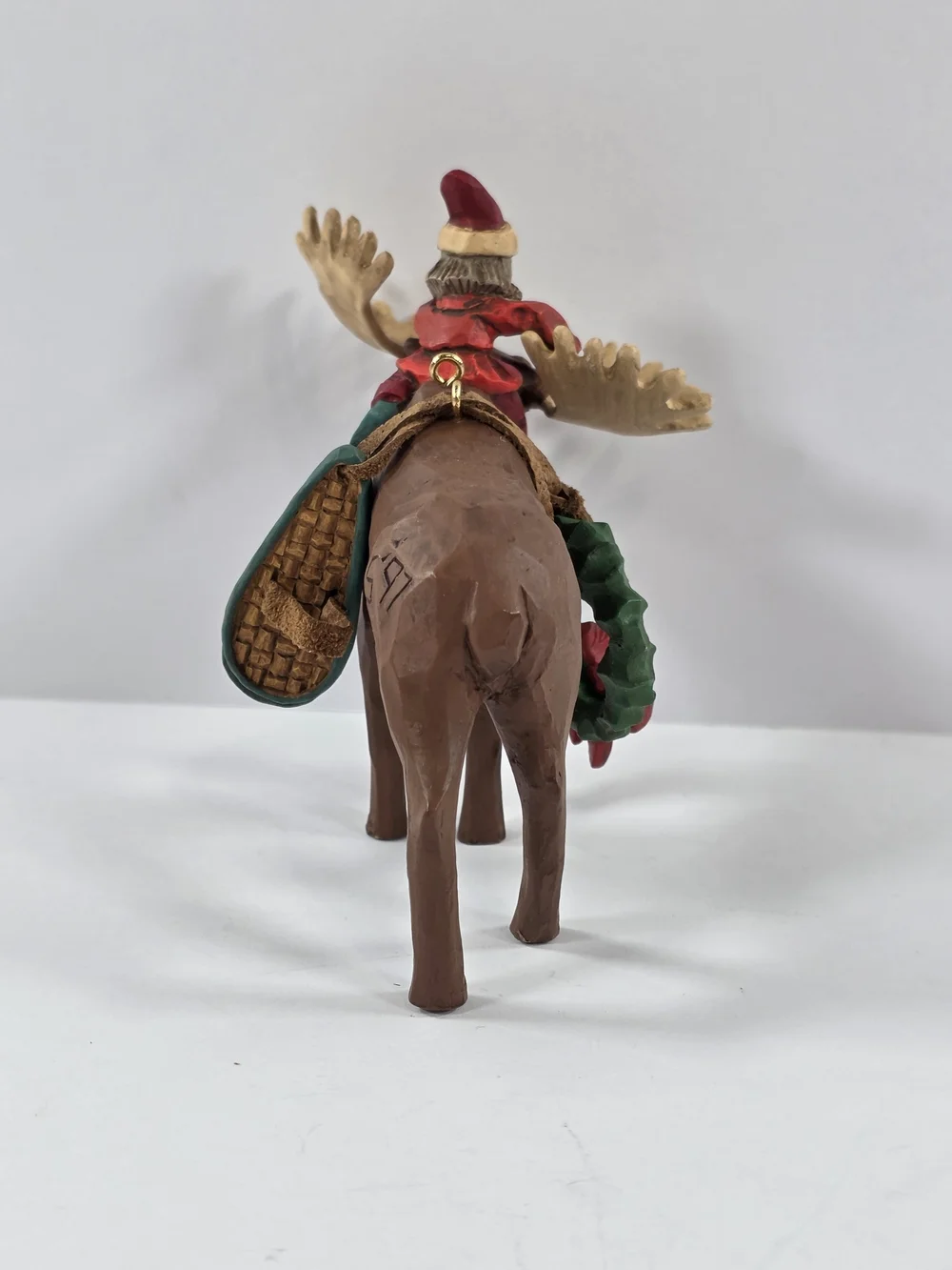 1997 Hallmark Keepsake Ornament Leading the Way Elf Reindeer
