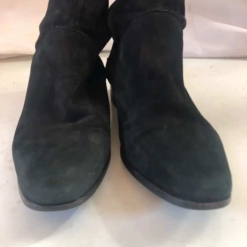 Massimo Dutti style knee suede