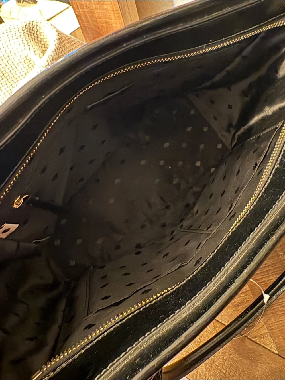 Kate Spade Bixby Place Medium Black Patent Leather Tote