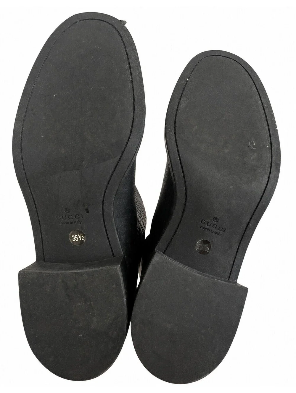Gucci 35.5 Authenticated Logo Boots