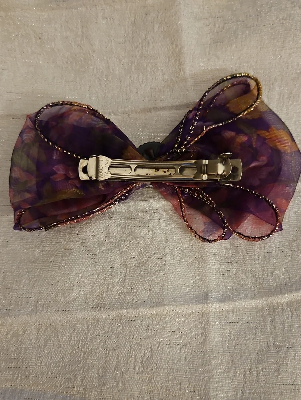 Vintage barrette clip
