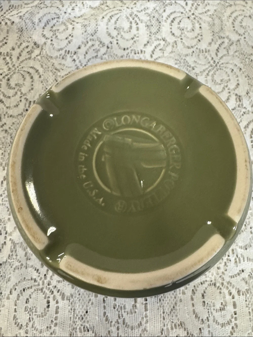 Longaberger olive green