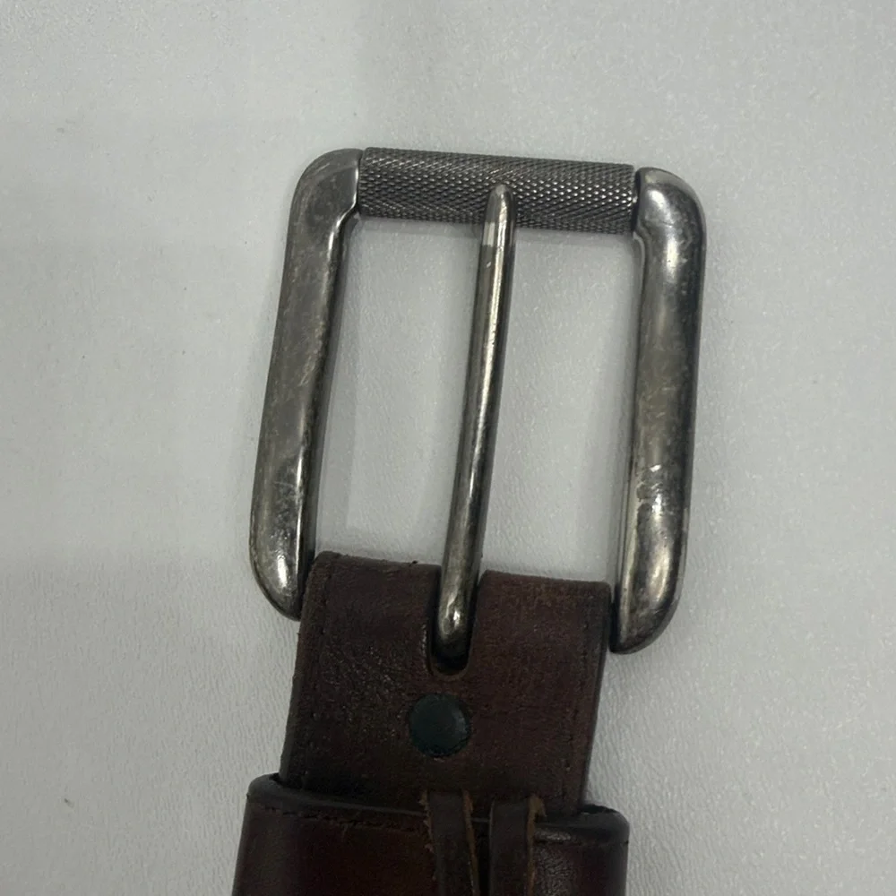 Justin Bent Rail Brown leather belt size 42