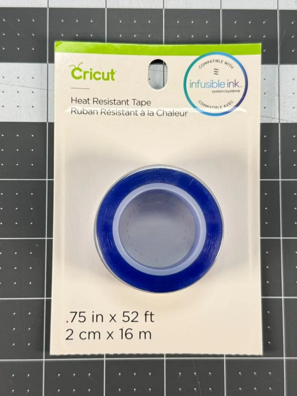 NEW Cricut Heat Resistant Tape 2-Pack Lot - Sublimation & Infusible Ink A-0002