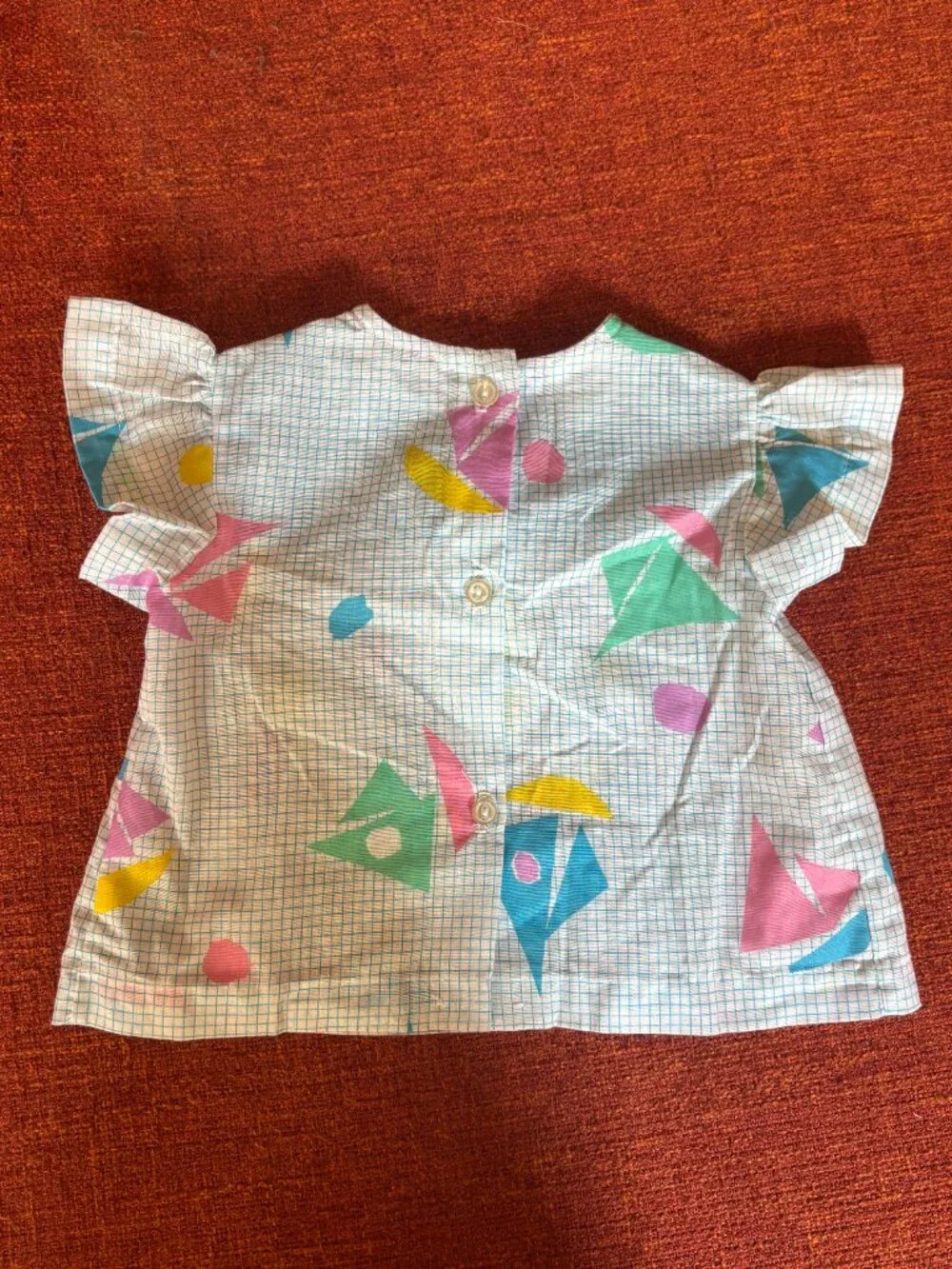 Handstands Vintage 1980s 18 Months 2-Piece Outfit Graphic Print