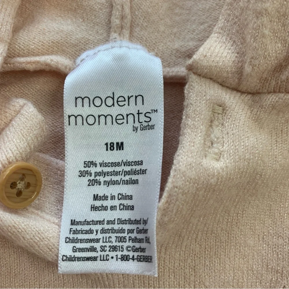 Gerber wear button pink