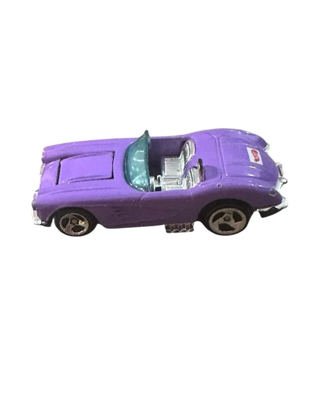 HOT WHEELS 1994 '58 Corvette Light purple Die Cast Vintage 1:64