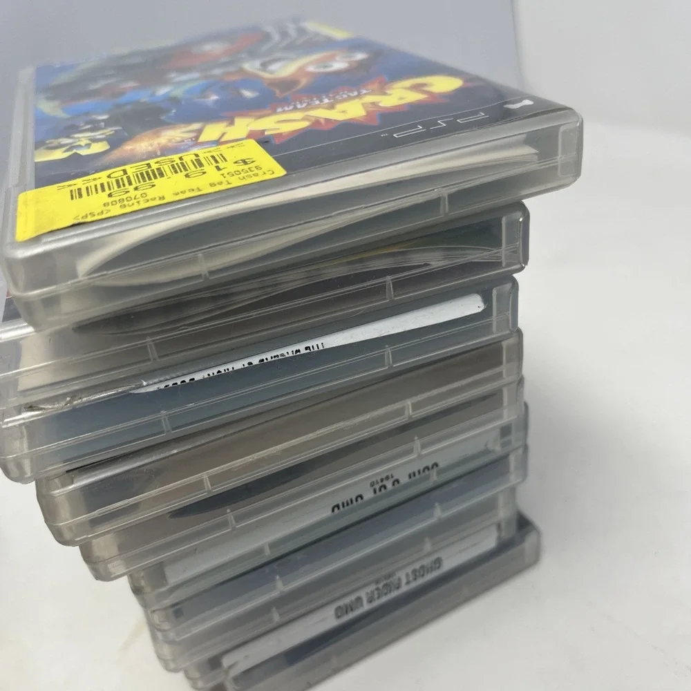 Lot of 19 Sony PSP Empty Game Cases With manuals *NO GAMES! OEM