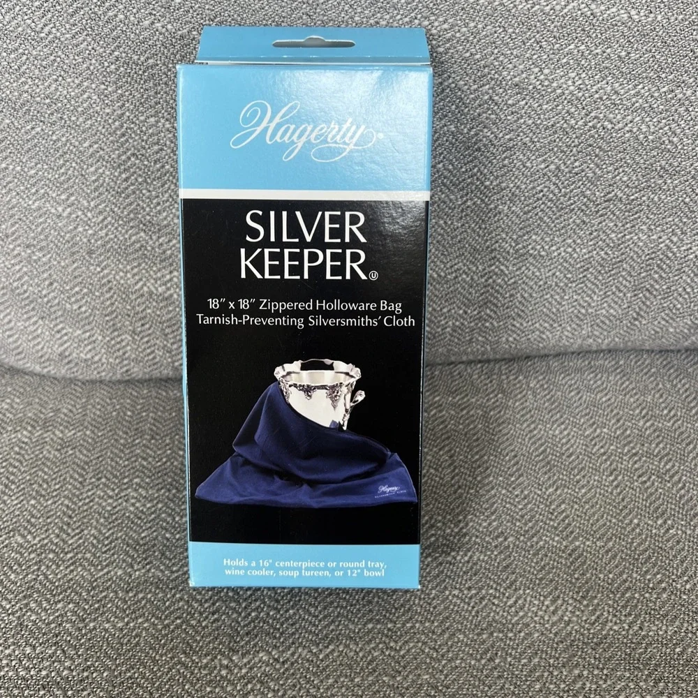 Hagerty Silver Keeper Holloware Zip Bag Silver Storage Anti Tarnish 18