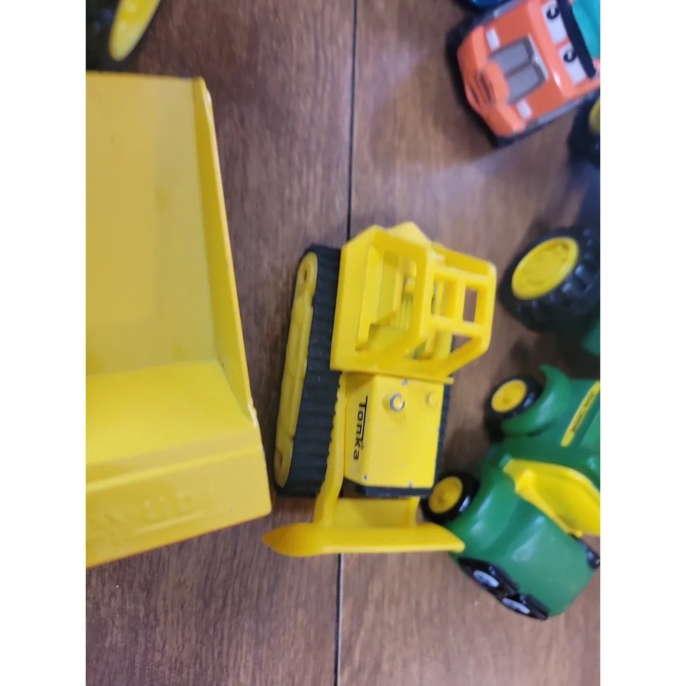 TONKA John Deere‎ Farm Tractor & Trailer trucks Mixed lot toys