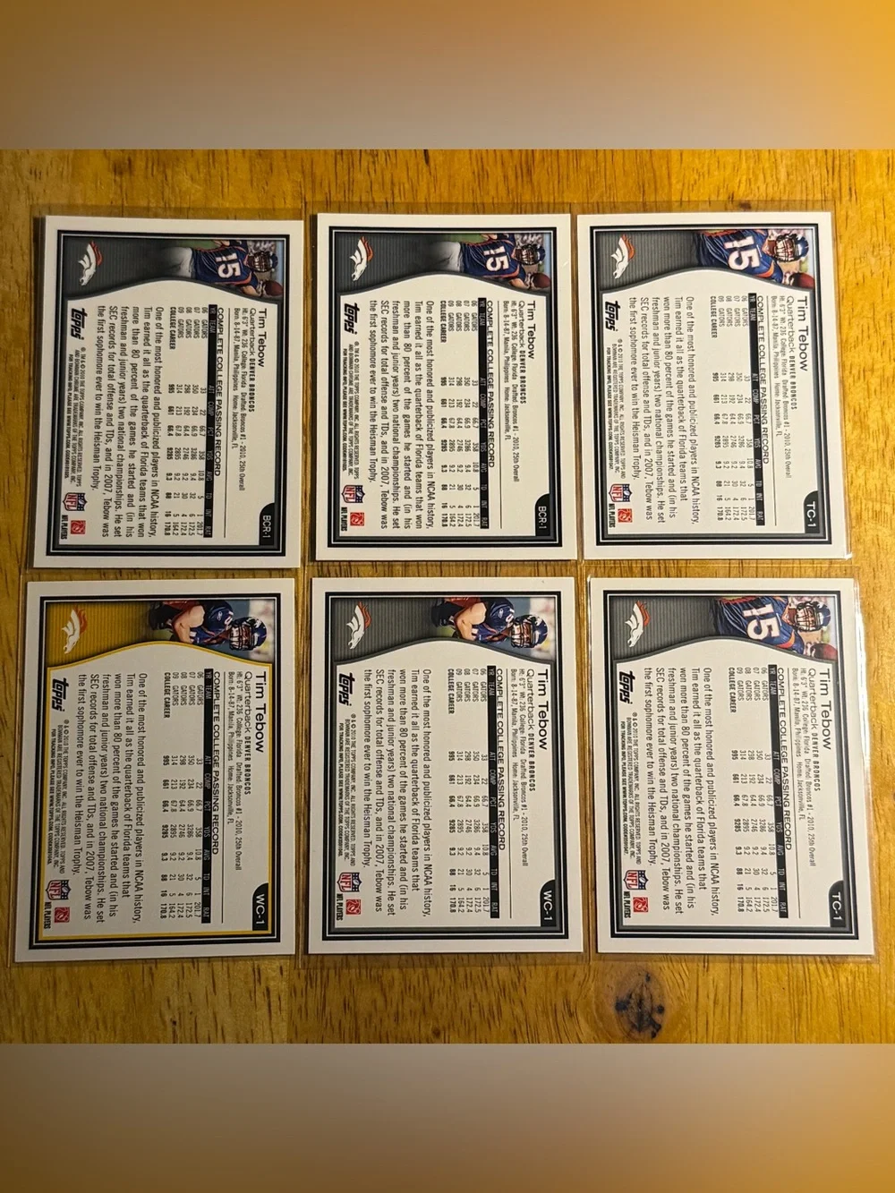 Topps if purchased