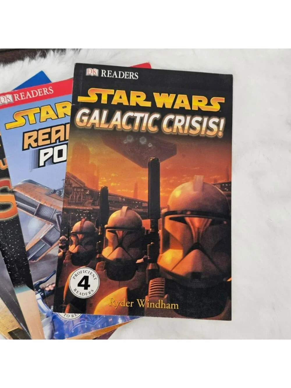 Star Wars DK Readers Books Set Of 5 - Levels 1-4 - Galactic Crisis Ready Set Pod