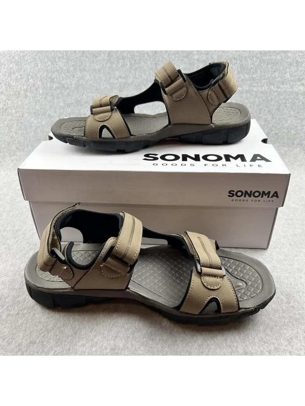 Sonoma Bradley Sandals Mens 13 US Walking Outdoor Comfort Hiking Adjustable