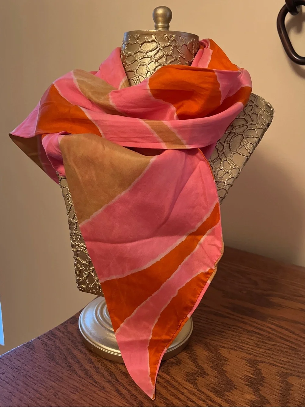 Vintage Find! Vera Mid-Century Silk Scarf