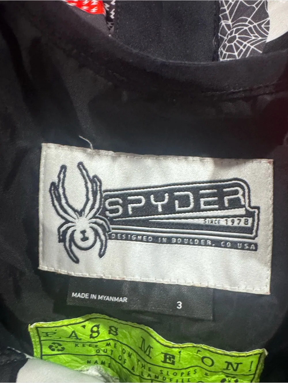 Spyder kids jacket