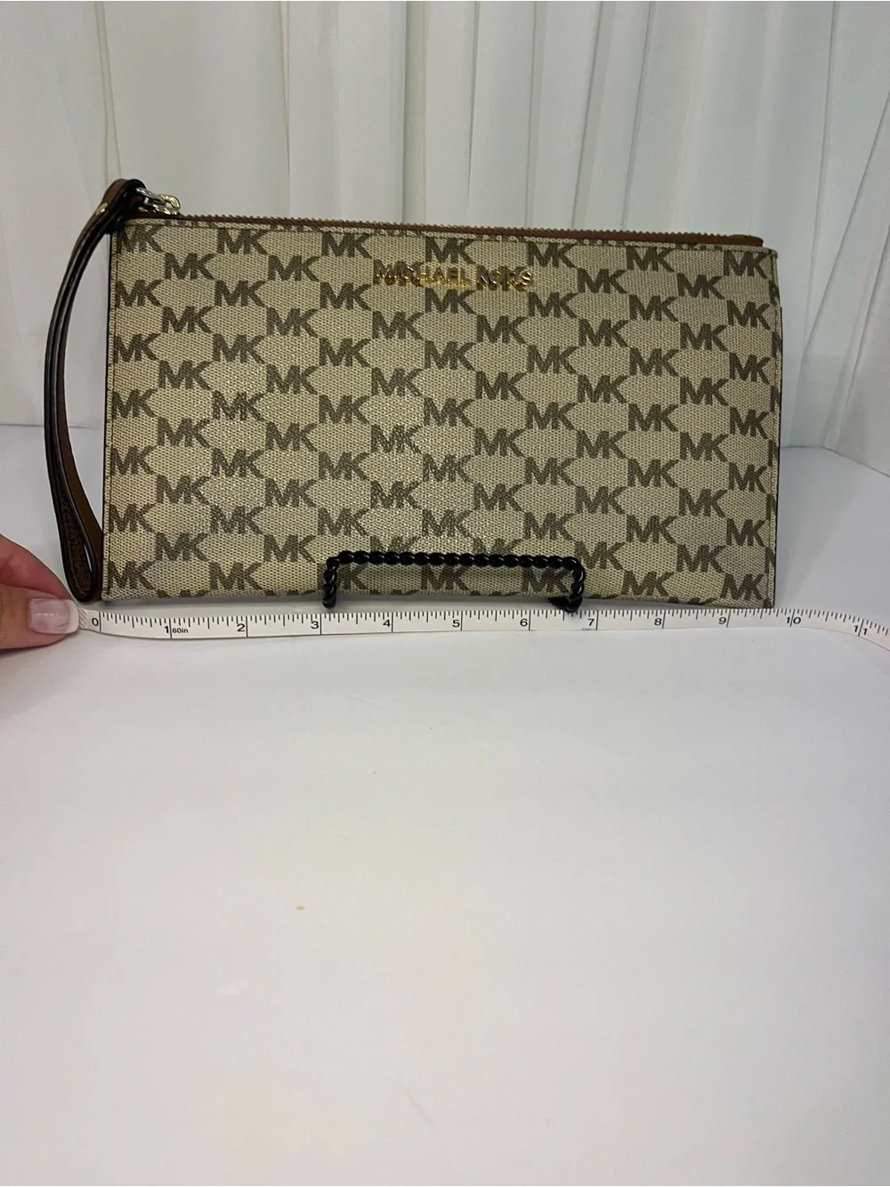 Michael Kors Jet Set Logo Wristlet Clutch