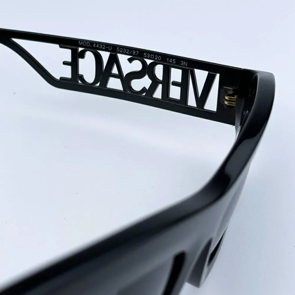 Versace 53x20x145 black paperwork