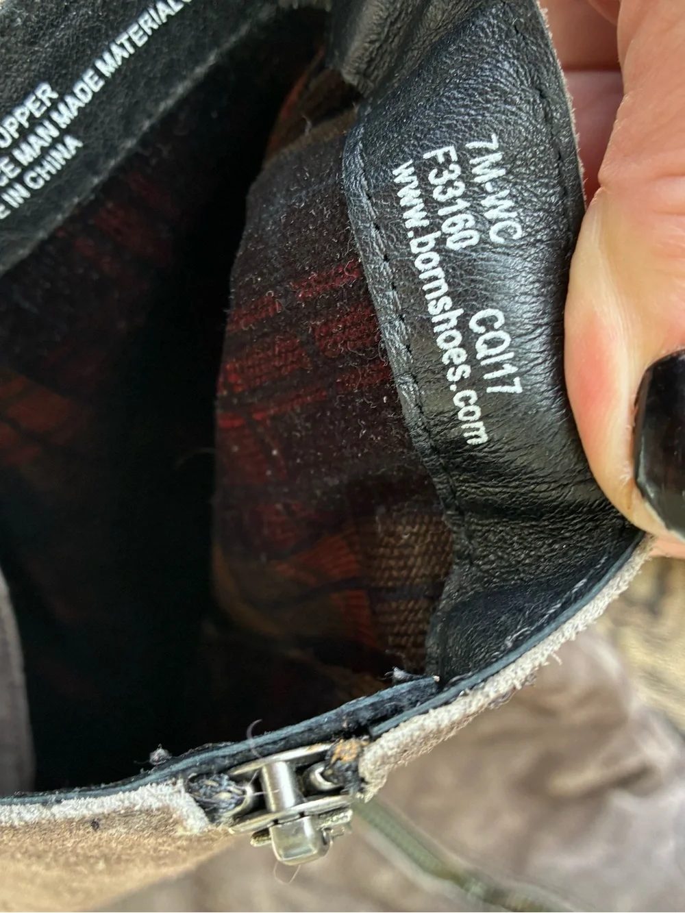 Born versatile taupe sole